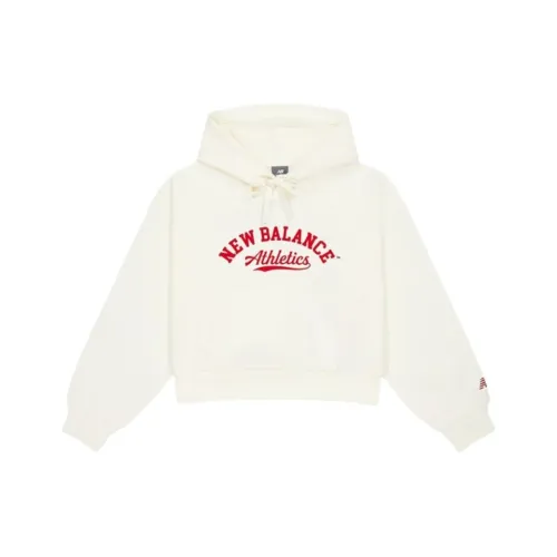New Balance NB Толстовка Женская Белая