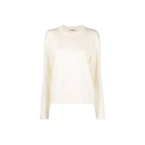 JIL SANDER Белый Женский Трикотаж