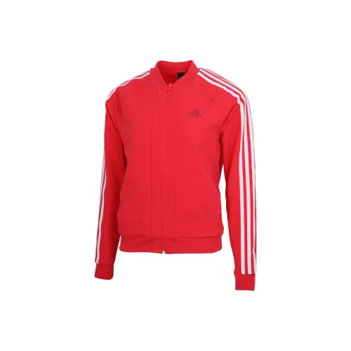 Adidas Розово-красные Женские Куртки