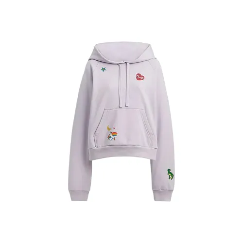 COACH SS24 Свитшот Женский Светло-фиолетовый