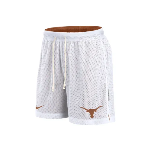 nike Dri Fit COLLEGE Texas Longhorns Primetime Двусторонние Баскетбольные Шорты Мужские Белые