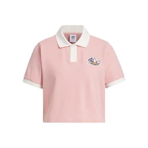 Adidas Originals Поло Женское Miracle Фиолетовый Розовый