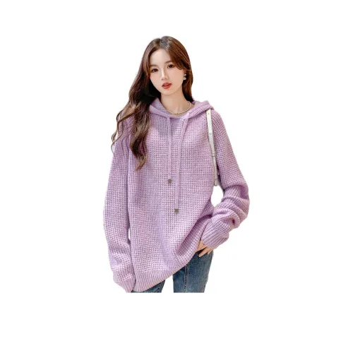 Mokana Кашемир Свитер Женские Фиолетовый