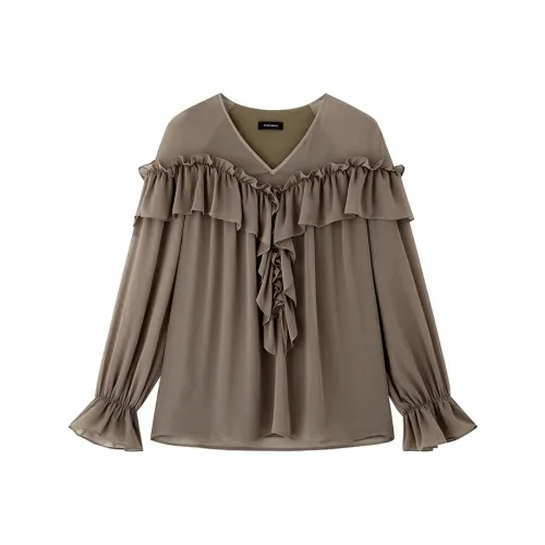 ZHOUMIAO Женские Рубашки