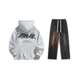 Set (Премиум Серый Стандартное Издание + Черные Джинсы)