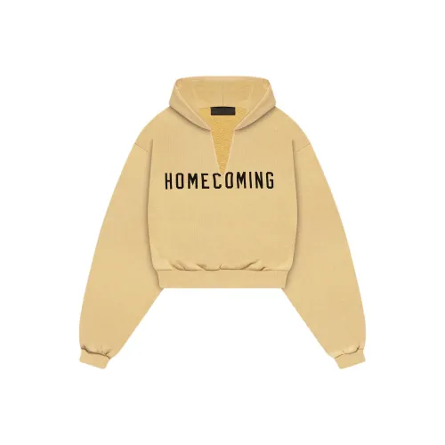 Fear of God Essentials Янтарный Золотой/Янтарный Женские Свитшоты