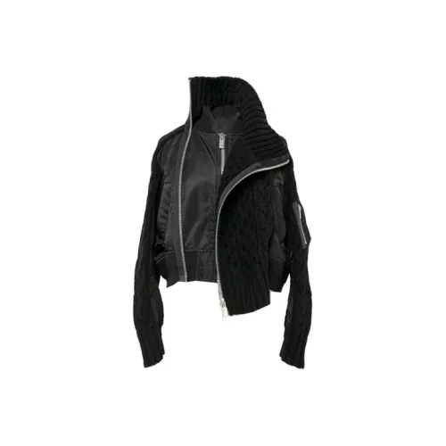 sacai Черный Женский Трикотаж