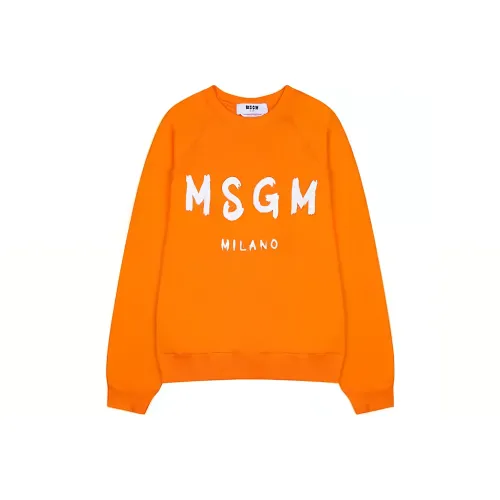 MSGM Шафран Женские Свитшоты