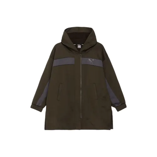 PUMA TRN EDGE Куртка Женская Темно-оливковая