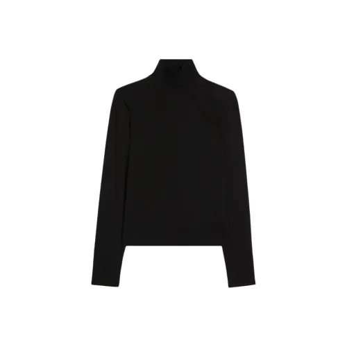 SCANLAN THEODORE Micro Knit Длинный рукав Свитер Трикотаж Женский Черный Черный