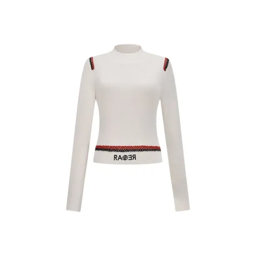 RARE Белый Женские Кашемировые Свитеры