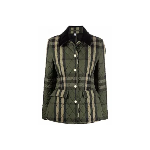 Burberry Куртки и Пальто Женские Зеленые