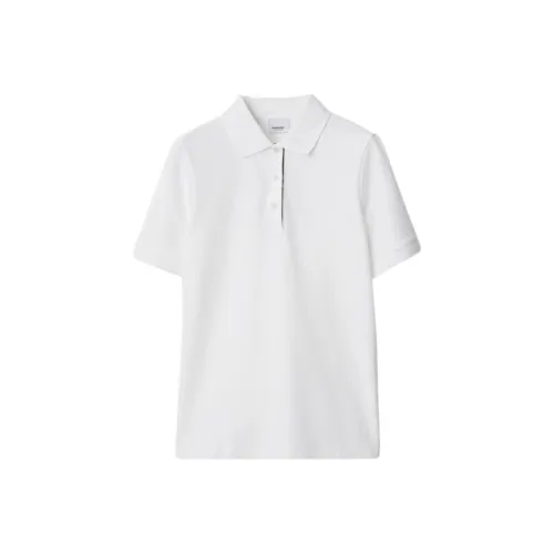 Burberry SS24 Поло Женское Белое