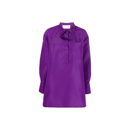 RED VALENTINO SS22 Рубашка Женская Фиолетовая