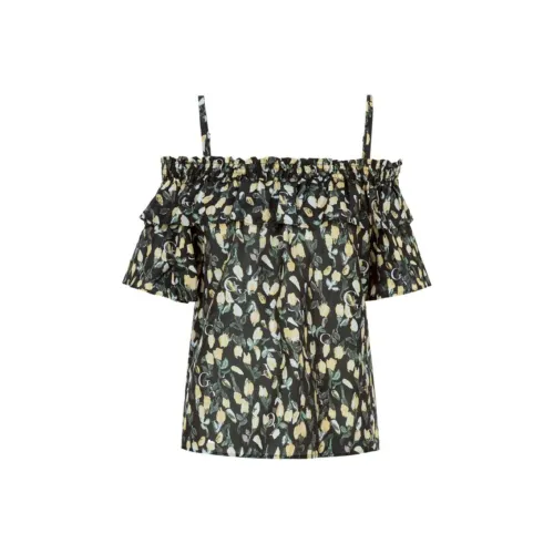 XG Письмо flower Женские Рубашки