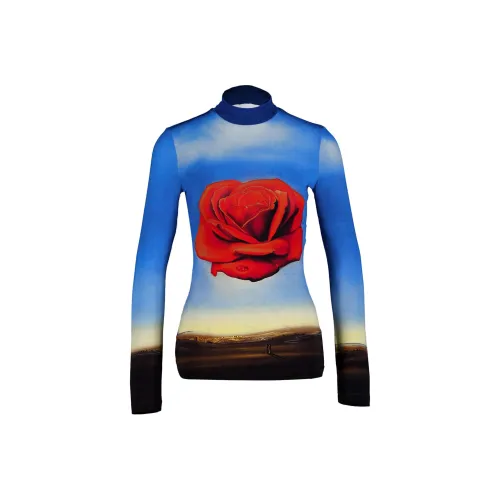 Paco Rabanne T-рубашка женская синяя