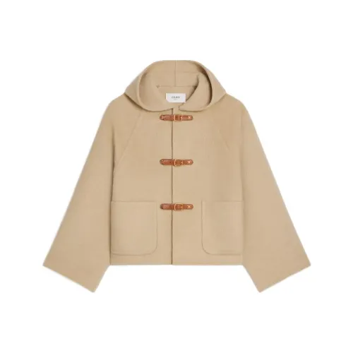 CELINE Верблюжий Женские Куртки