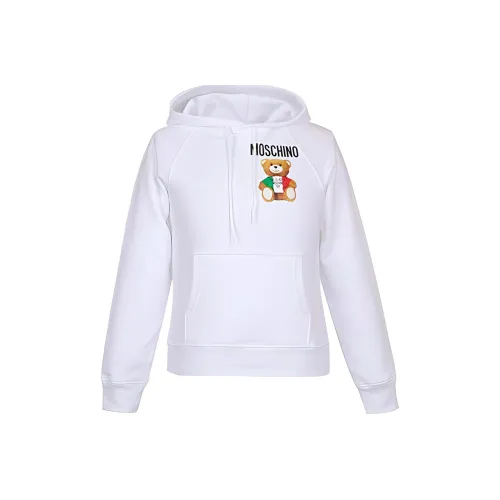 MOSCHINO Белый Женские Свитшоты