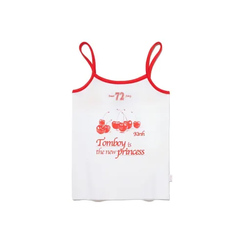 KIRSH FW23 Топ на бретелях Женский Белый