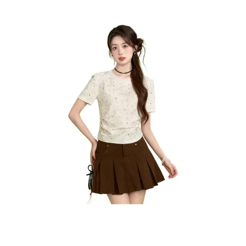 Emodues Белые Женские Футболки