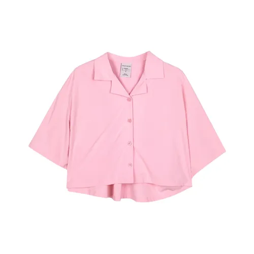 Skechers Hankou No. 2 Factory Joint Series Рубашка Женские Rock Rose Розовый