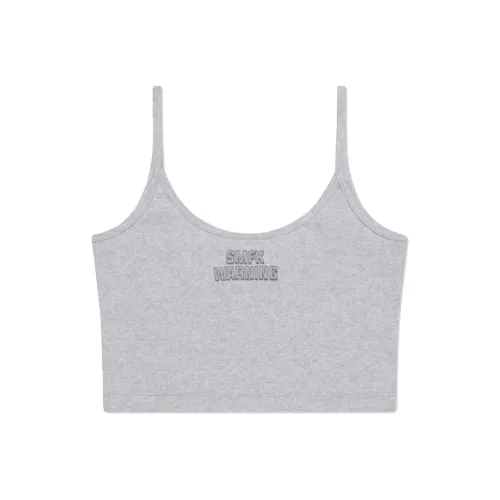 SMFK Топ на бретелях Женский Светлый Фотиния Серый