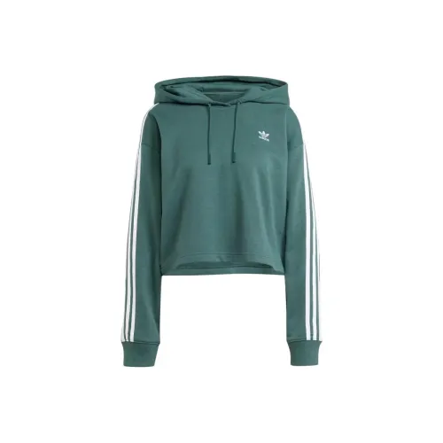 Adidas Originals Adicolor Толстовка Женская Рудно-зеленая