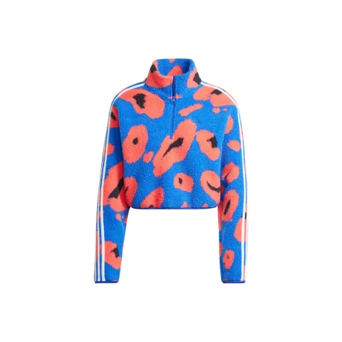 Adidas Синий Женские Свитшоты