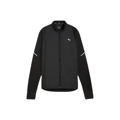 PUMA DRYCELLWOVEN RUN Сетка Флис Куртка Женская Куртка Женская PUMA Черный