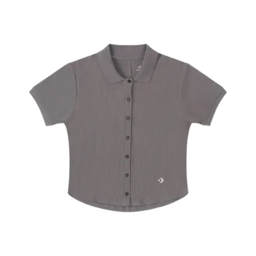 Конверс Серый Женские Трикотажные