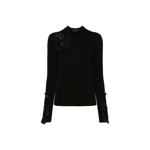 ERMANNO SCERVINO SS24 Трикотаж Женский Черный