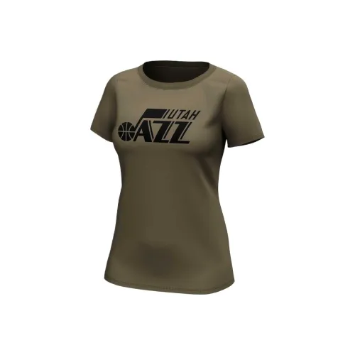 NBA Utah Jazz T-Shirt Женская Армейский Зеленый