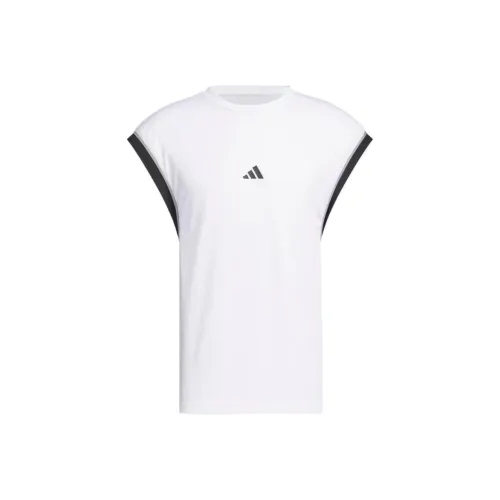 Adidas Баскетбольная Джерси Мужская Белая