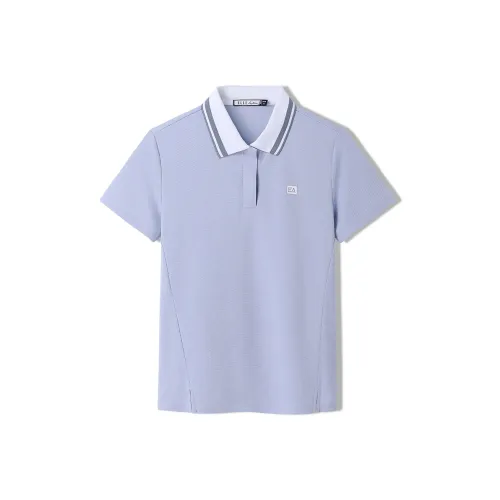 ELLE Active Поло Женское Светло-Синий