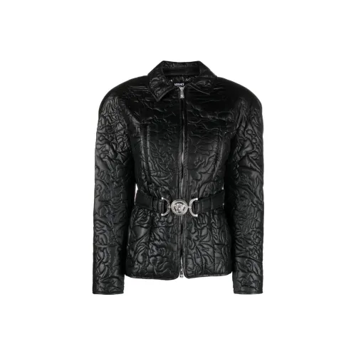 VERSACE FW23 Куртки и Пальто Женские Черные