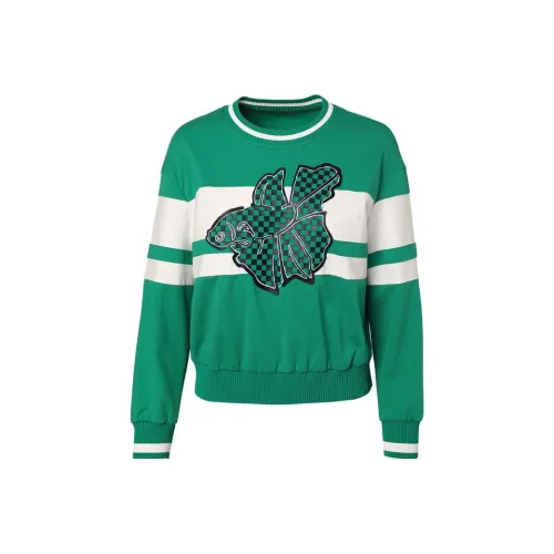 XII BASKET Зеленый Женские Свитшоты