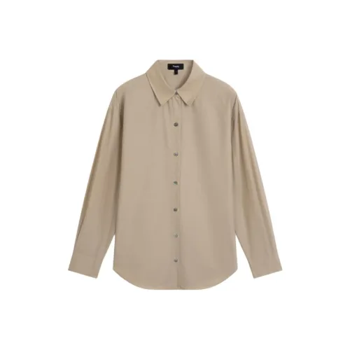 Theory Мягкие Золотые Женские Рубашки