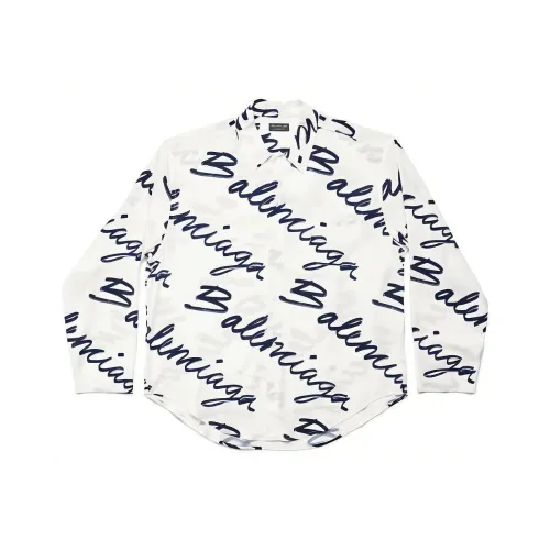BALENCIAGA Белые Женские Рубашки