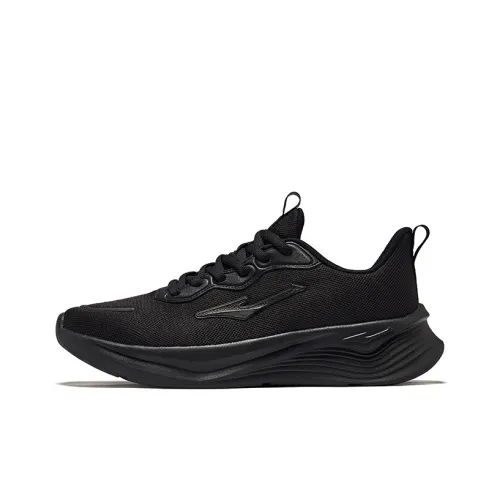 Erke Беговые кроссовки Low Top Глубокий черный Мужской
