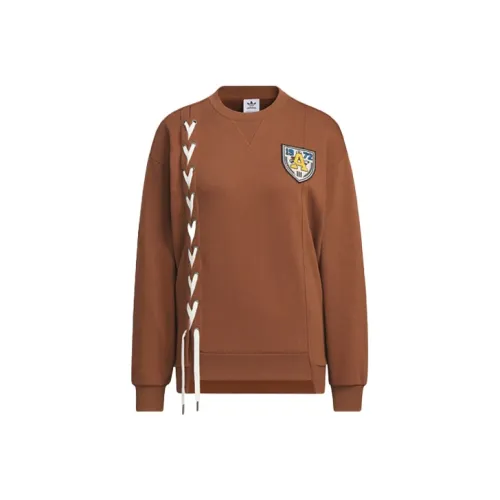 Adidas Originals MC CLASSIC CREW SPORTSWEAR HOODIE Толстовка Женская Коричневая