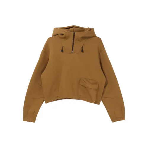 NIKE Коричневые Женские Свитшоты