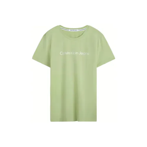 Calvin Klein T-рубашка женская зеленая