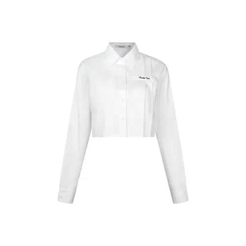 Guuka Hero Белые Женские Рубашки