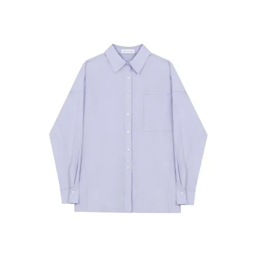 VEGA CHANG Вереск Фиолетовый Женские Рубашки