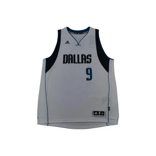 Adidas Баскетбольная Джерси Мужская Серого цвета