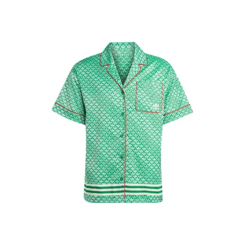 Adidas Originals 70S Рубашка Женская Зеленая