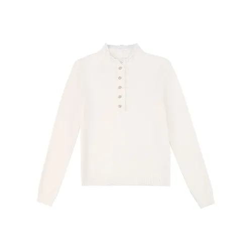 Geyini Трикотаж Осенний Женский Абрикос