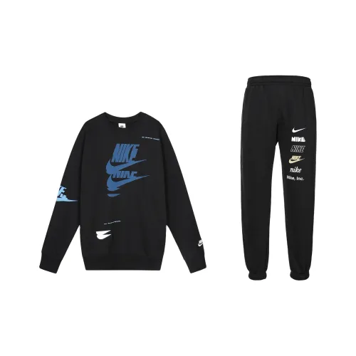 Nike Комплект Толстовка Мужской Черный