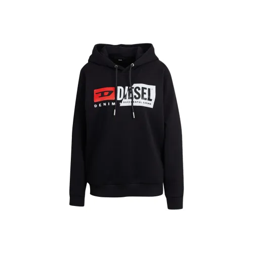 DIESEL Толстовка Женская Черная