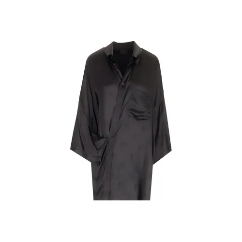 Balenciaga Рубашка Стандартный крой Женская Черная